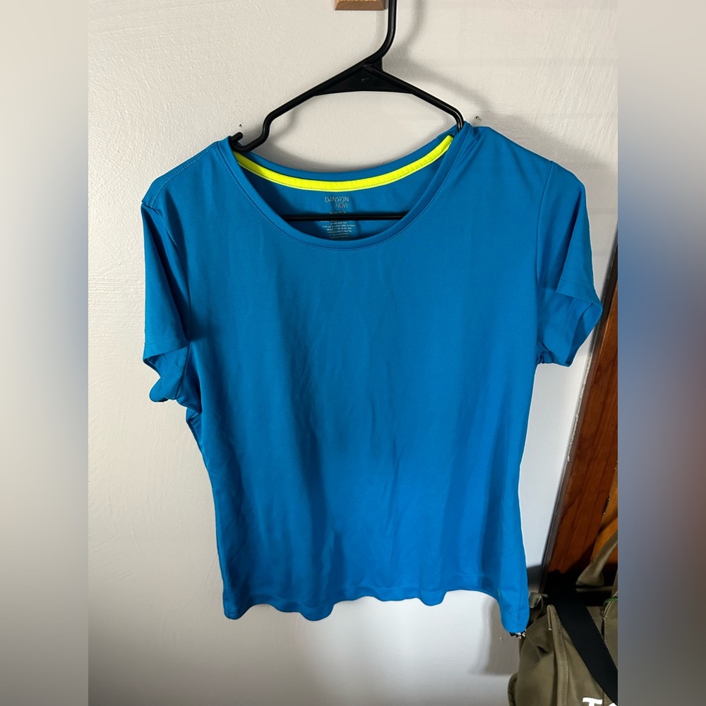 Blue Danskin Active T-Shirt